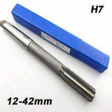 리머 HSS 모스 테이퍼 생크 H7 기계 처킹 커터 CNC 드릴링 머신용 12-42mm 1PC, 24)36mm, 24 36mm, 1개