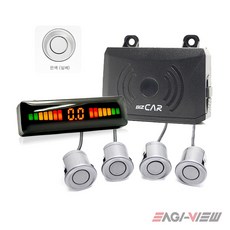 후방감지기 후방감지센서고급형4구 비즈카 i900, 은색(실버)