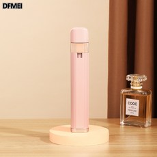 DFMEI 미니 고데기 2IN1 항온 신축가능, 핑크