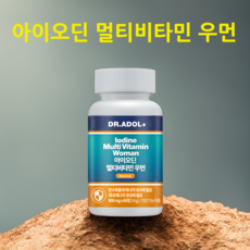 닥터아돌 아이오딘 멀티비타민 우먼 갑상선 900mg 60정, 1개