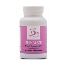 IsoSensuals Enhance Breast Enlargement Pills - Breast Enhancement Pills for Women Breast Enhancer, 1개, 60정