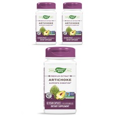 네이쳐스 웨이 아티초크 베지캡슐 60개입 3개 Nature's Way Artichoke, 60정