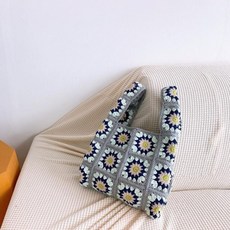 코바늘데이지키링