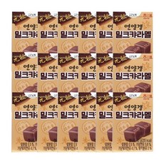 해태제과 연양갱 밀크 카라멜, 18개, 50g