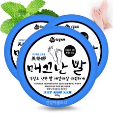 매끄난발 풋크림 발뒤꿈치케어, 100g, 3개