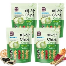 빠삭칩 양파맛 200g 3봉 부각믹스, 3개