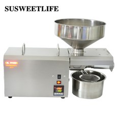 핸드프레스 전기 추출기 스테인레스 스틸 프레서 고속 프레스 220V 110V S8 1500W, 02 110V, 1개
