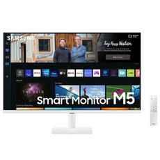 삼성전자 SMART M5 S32BM501/32인치 화이트 스마트TV 모니터