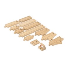 [백화점몰] 아이큐박스 베이비 완구 브리오 레일 스타터 팩(13pcs)-33394, 1개
