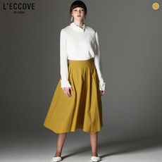 레코브 레코브(LECCOVE) 마릴린 코튼 스커트 (택가격:49800원)