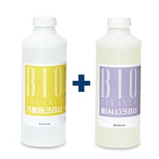 기름때제거제 1L + 올(ALL)크리너 1L 배관청소 하수구 분해제 막힘 해결 부엌 찌든때 가정용 식당 벽면 화장실 세탁실 청소