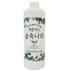 피톤치드숲속나라 편백나무증류액1000ml(리필용), 1개, 1l