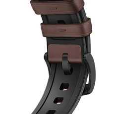DKPLNT2022mm 가죽 스트랩 Amazfit GTS 22eGTS2 MiniGTR 42mm 47mmGTR22estratos 23 팔찌 시계, 17.DBrown black buckle 20Amaz
