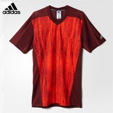 아디다스 클라이마쿨 반팔티셔츠 쏠라레드 S90103 배드민턴복 테니스복