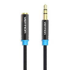 DAC 헤드폰앰프 휴대용 블루투스 Vention-Aux 케이블 연장 케이블 3.5mm 잭 수-암 컴퓨터 오디오 코드 3m, 1.Matton Black - 0.5m - ifizen