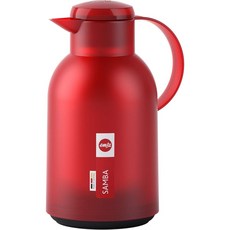 엠사 삼바 보온보냉 주전자 1.5L, 레드 (반투명)