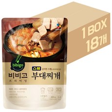 비비고 스팸 부대찌개 460g, 18개