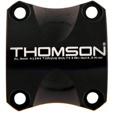 THOMSON(トムソン) X4 STEM HANDLEBAR CLAMP SMH007BK ブラック 31.8mm