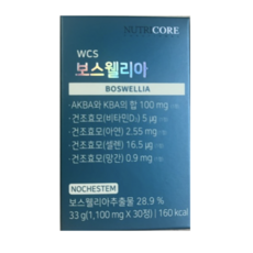 뉴트리코어 보스웰리아 1000 mg x 30정 Neo, 1개