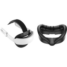 KIWI design 메타 퀘스트 3/3s용 디자인 K4 컴포트 헤드 스트랩 + 페이스 패드, KIWI design 메타 퀘스트 3/3s용 디자인 K, 1개