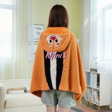 산리오후드형담요