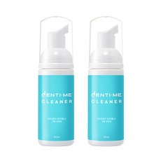 교정 유지장치 틀니 세척 덴티미 클리너, 2개, 50ml