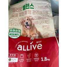 올리브 밸런스 강아지사료 2kg + 콰삭콰삭 치킨&오트(펌킨&코코넛)120g, 밸런스 1.8+콰삭콰삭 치킨&오트
