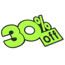 [혜명생필품몰] 7P 소형 쇼카드 20/30프로, 30프로