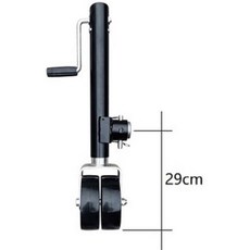 카라반바퀴고정지지대
