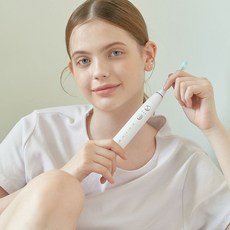 식스비 듀얼케어 음파 전동 칫솔, 듀얼케어_화이트, 1개
