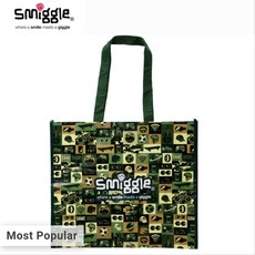 스미글 Reuse Me Bag 에코백, Large 카키-[43/49/12.5cm] - 스미글가방