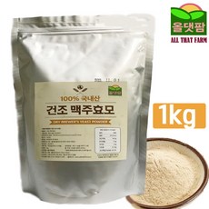 국내산 건조 맥주효모 분말 1kg 효모분말 맥주 가루 다크초코/블루베리음료/간식류/제빵믹스/오렌지드링크/카카오바리/식이섬유/카카오닙스/저지방치즈/감초분말, 단일 수량
