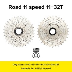 스프라켓 자전거 thinkrider road bike 9 10 11 speed velocidade 28t32t 카세트 freewheel mtb sprocket for a1 x7, 도로 11 속도 11-32t, 협력사