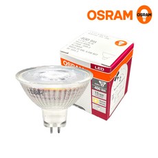 오스람 LED VALUE MR16 GU5.3 4.5W 6W 할로겐대체 고효율, 4.5W 전구색(2700K), 1개