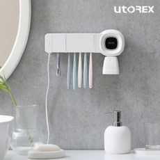 유토렉스 칫솔살균기 UTC-42W-KP 벽걸이 전기식