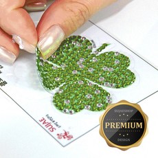 네잎클로버십자수