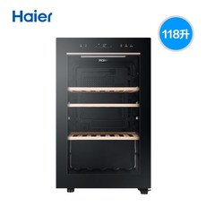고급와인셀러 코스트코와인셀러 술창고 칠러 스페인와인 Haier Haier 홈 지능형, 검정