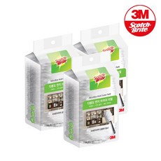 3M 스카치브라이트 다용도 먼지떨이 브러쉬 리필 4입 + 훅걸이1p, 3개