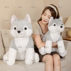 큐티 스탠딩 늑대 새끼 선물 베개 인형, 60cm, PP면