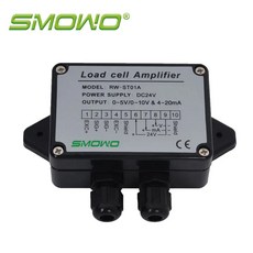 RW-ST01A 로드셀 스트레인 게이지 앰프 듀얼 신호 출력 0-5V 10V 4-2