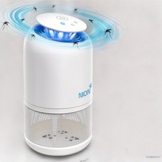 디버스조이 LED 흡입식 모기퇴치기 화이트 벌레