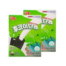 슈퍼포우 강아지 후코이단츄 덴탈껌 S 15p, 혼합맛, 210g, 2팩 - 오래츄