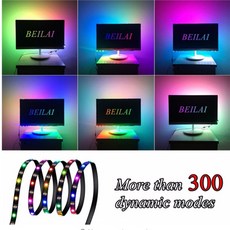 1 M 5 M WS2812B 30 60 144 LEDS M SMARTLED 픽셀 RGB 개별적으로 주소 지정이 가능한, [1] [Back PCB 144leds IP67 0 5M]^+9200
