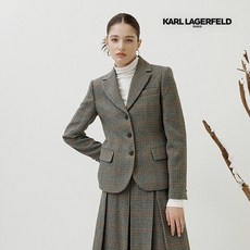 칼라거펠드 [3만원인하▼]칼라거펠트 24FW 캐시미어 블렌드 테일러드 자켓