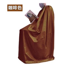 [DEALERS HOT] 반신욕 가운 좌훈치마 쑥좌훈 커버 좌훈가운 남녀 찜질포 지지대 땀복 여성 빨강 방수포, 브라운찜질가운(방수포)