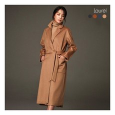 [라우렐] 메리노울100 지블링 벨티드 맥시코트