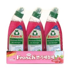 프로쉬 라즈베리 변기세정제, 750ml, 3개