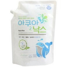 아쿠아낙스 다목적 세정제 리필형, 1L x 1개, 1개