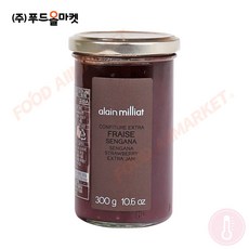 푸드올마켓_ 알랭밀리아 딸기잼 300g, 1개