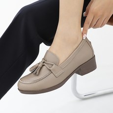 제이슈 지쎄수제화 천연양가죽 캐리스 태슬 로퍼 4cm